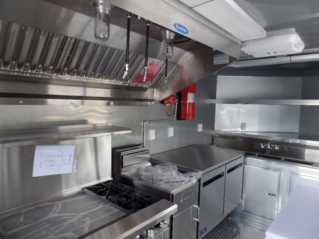426-8.5-x-20-concession-trailer-red-bbq-food-event-catering-10.jpg 8.5' x 20' Concession Trailer Red BBQ Food Event Catering