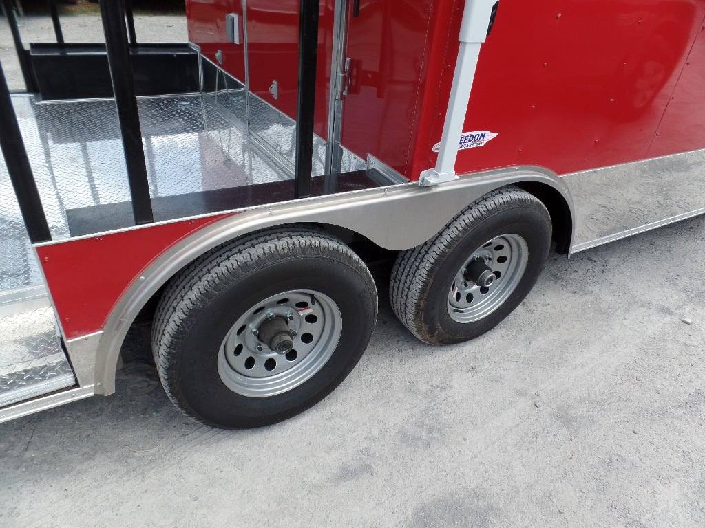 426-8.5-x-20-concession-trailer-red-bbq-food-event-catering-11.jpg 8.5' x 20' Concession Trailer Red BBQ Food Event Catering
