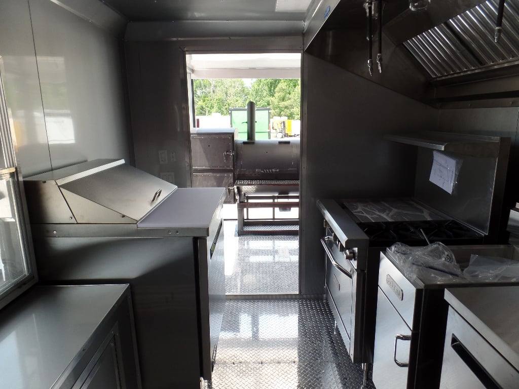 426-8.5-x-20-concession-trailer-red-bbq-food-event-catering-18.jpg 8.5' x 20' Concession Trailer Red BBQ Food Event Catering