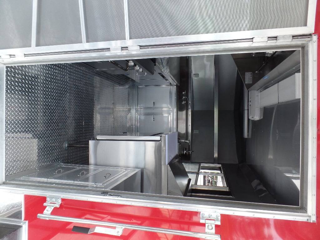 426-8.5-x-20-concession-trailer-red-bbq-food-event-catering-23.jpg 8.5' x 20' Concession Trailer Red BBQ Food Event Catering