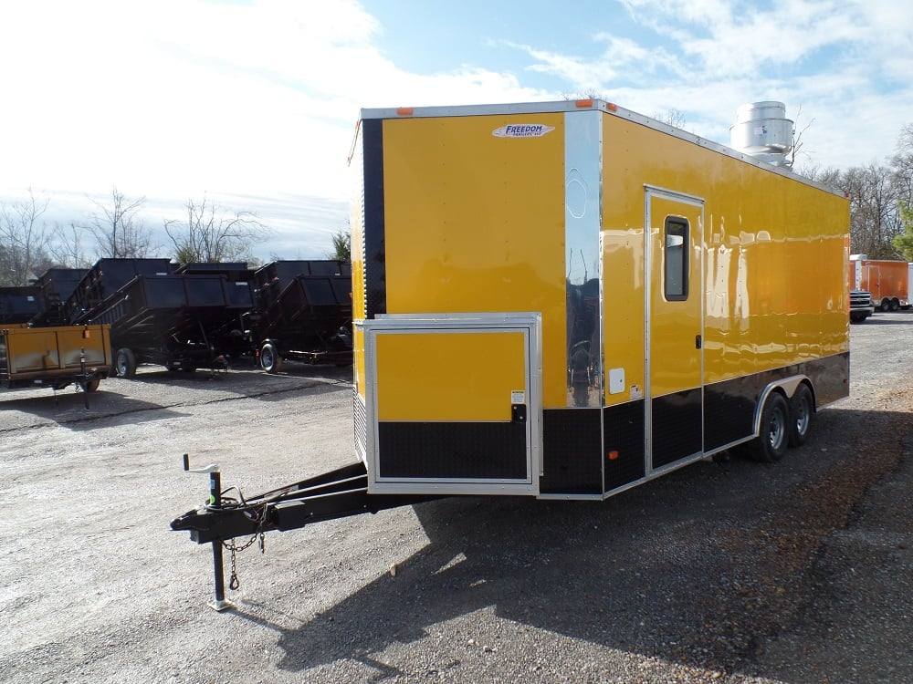 428-8.5-x-20-concession-trailer-yellow-food-event-catering-13.jpg 8.5' x 20' Concession Trailer Yellow Food Event Catering