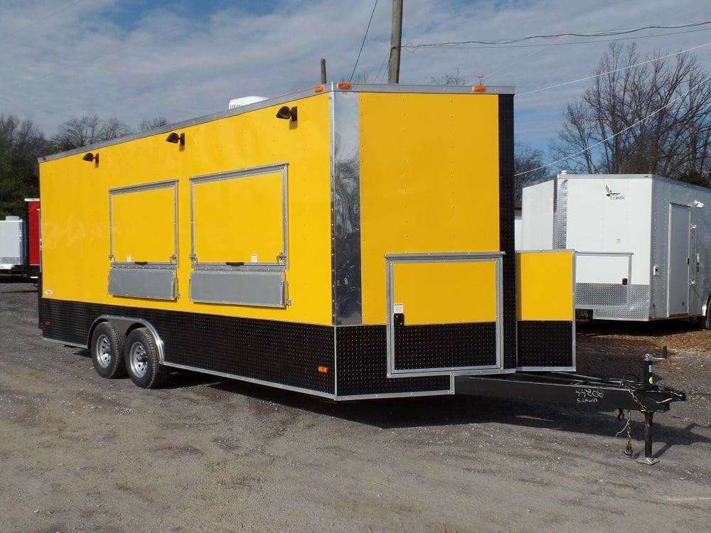 428-8.5-x-20-concession-trailer-yellow-food-event-catering-27.jpg 8.5' x 20' Concession Trailer Yellow Food Event Catering
