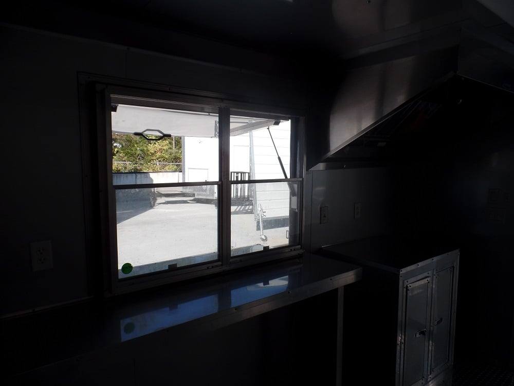 8.5' x 20' Concession White BBQ Food Event Catering