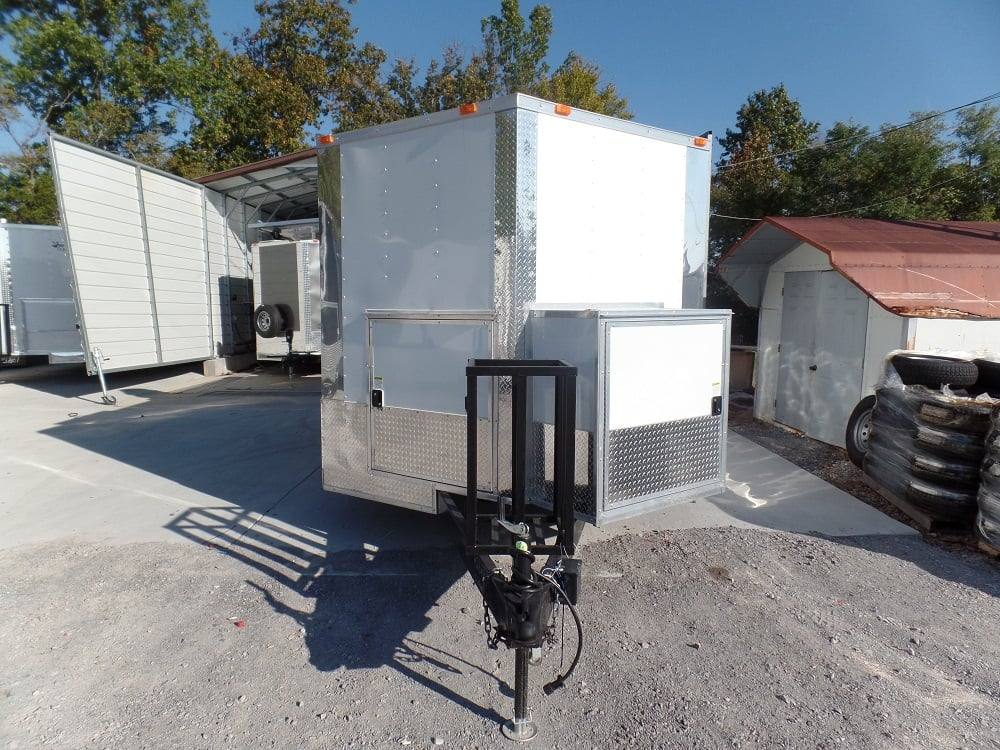 8.5' x 20' Concession White BBQ Food Event Catering