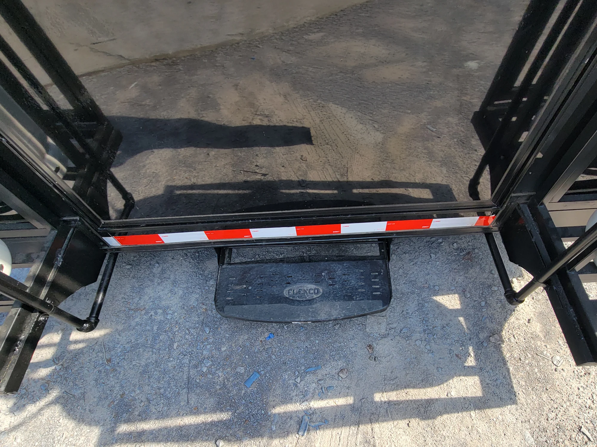 8.5' X 20' Custom Concession Trailer Black With Blackout Food Event Catering
