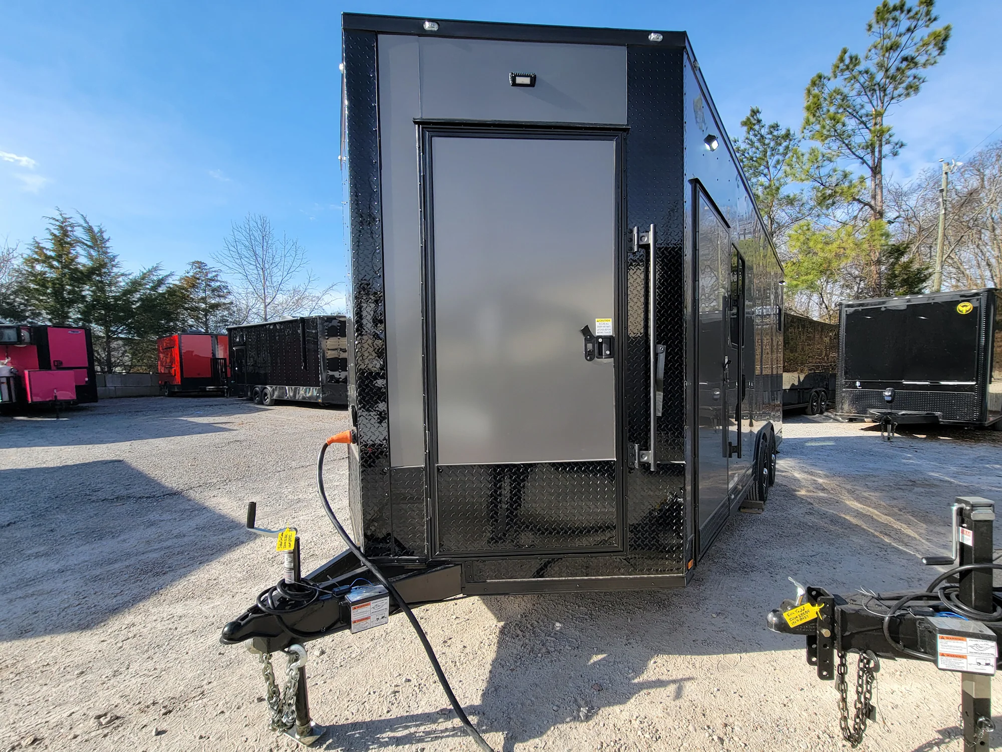 432-8.5-x-20-custom-enclosed-trailer-charcoal-with-blackout-office-and-mobile-command-2.webp 8.5' X 20' Custom Enclosed Trailer Charcoal With Blackout Office and Mobile Command