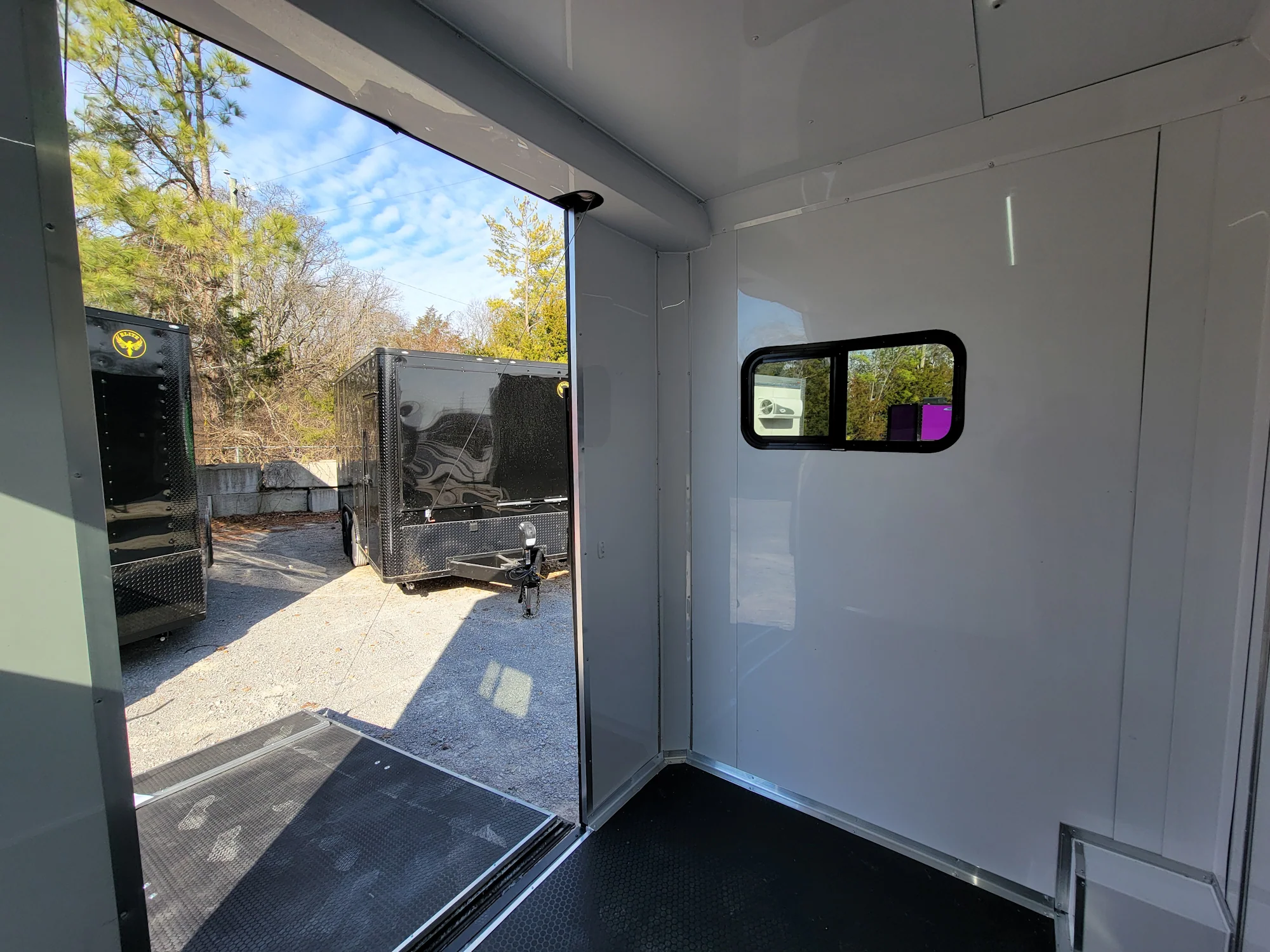 432-8.5-x-20-custom-enclosed-trailer-charcoal-with-blackout-office-and-mobile-command-24.webp 8.5' X 20' Custom Enclosed Trailer Charcoal With Blackout Office and Mobile Command