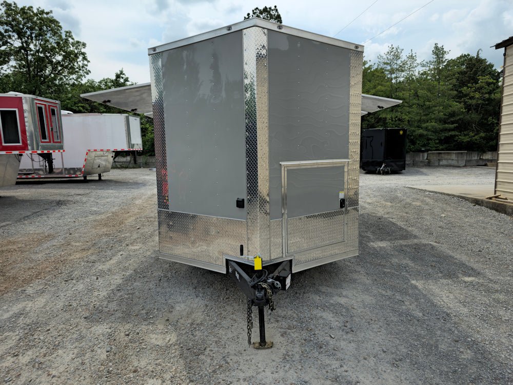 435-8.5-x-20-dove-gray-custom-concession-pizza-trailer-10.jpg 8.5' X 20' Dove Gray Custom Concession Pizza Trailer