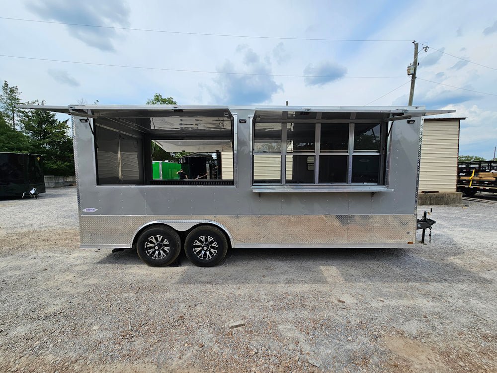 435-8.5-x-20-dove-gray-custom-concession-pizza-trailer-16.jpg 8.5' X 20' Dove Gray Custom Concession Pizza Trailer