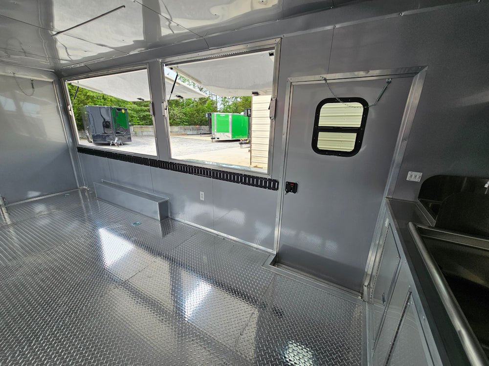 435-8.5-x-20-dove-gray-custom-concession-pizza-trailer-26.jpg 8.5' X 20' Dove Gray Custom Concession Pizza Trailer