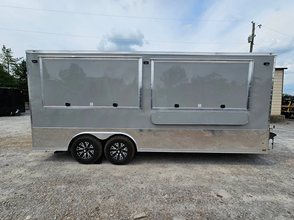 435-8.5-x-20-dove-gray-custom-concession-pizza-trailer-8.webp 8.5' X 20' Dove Gray Custom Concession Pizza Trailer