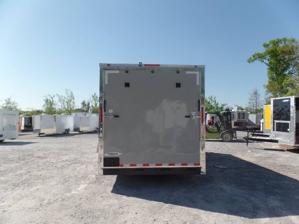 436-8.5-x-20-dove-grey-bbq-event-concession-food-trailer-10.jpg 8.5' x 20' Dove Grey BBQ Event Concession Food Trailer