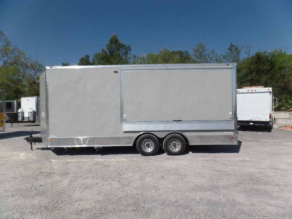 436-8.5-x-20-dove-grey-bbq-event-concession-food-trailer-12.jpg 8.5' x 20' Dove Grey BBQ Event Concession Food Trailer