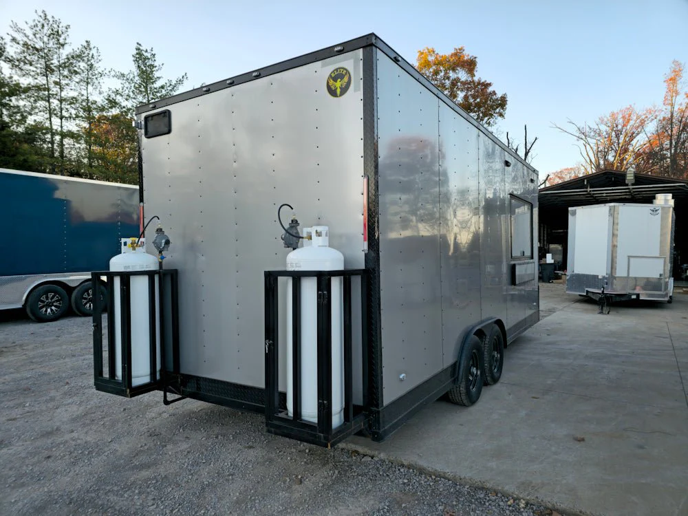 437-8.5-x-20-elite-equipped-silver-frost-concession-trailer-event-catering-12.webp 8.5' X 20' Elite Equipped Silver Frost Concession Trailer Event Catering