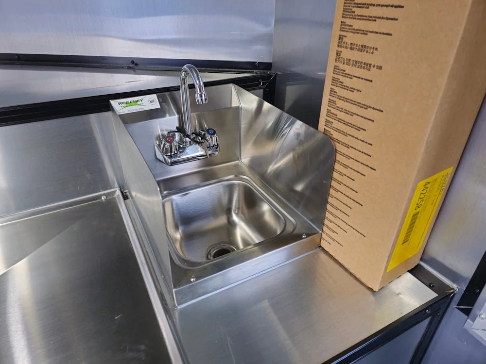 437-8.5-x-20-elite-equipped-silver-frost-concession-trailer-event-catering-18.webp 8.5' X 20' Elite Equipped Silver Frost Concession Trailer Event Catering