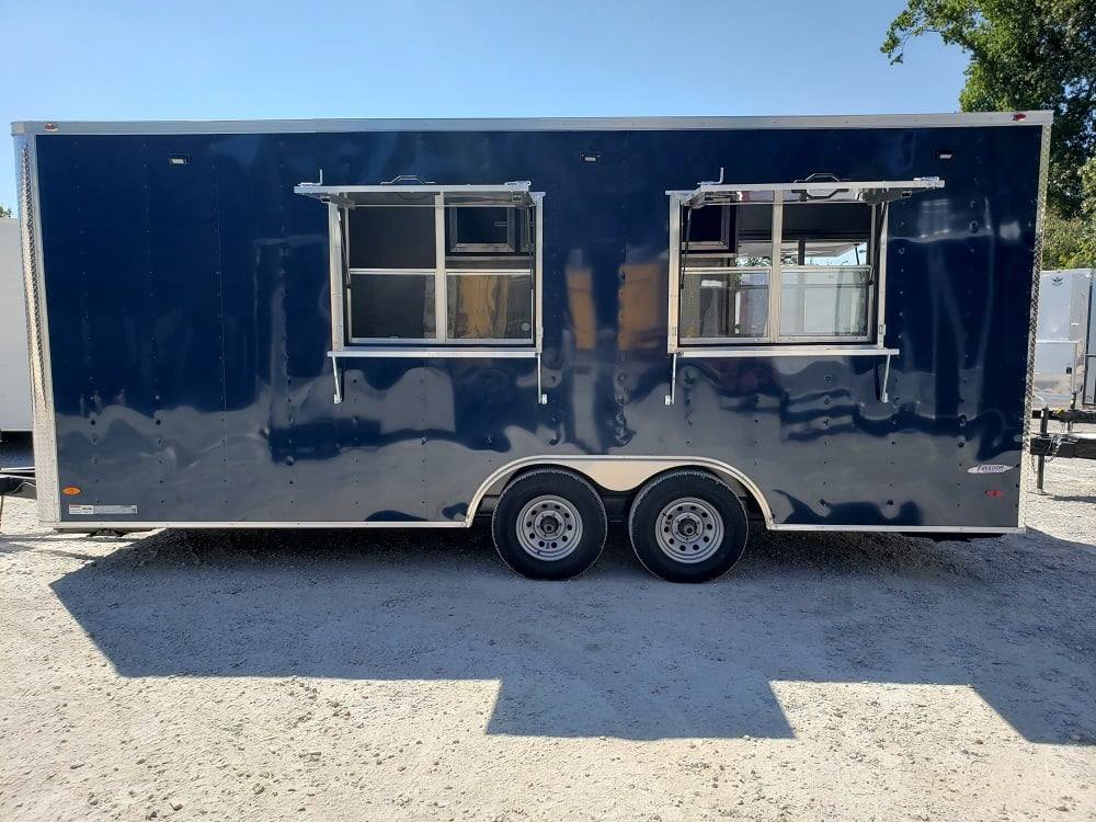 440-8.5-x-20-indigo-blue-concession-food-trailer-1.jpg 8.5' x 20' Indigo Blue Concession Food Trailer