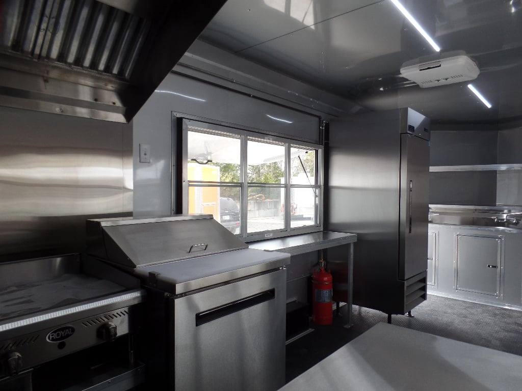 441-8.5-x-20-light-pewter-concession-food-trailer-with-appliances-17.jpg 8.5' x 20' Light Pewter Concession Food Trailer With Appliances