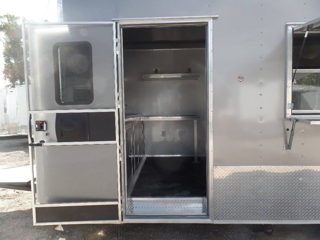 443-8.5-x-20-light-pewter-vending-concession-food-trailer-15.jpg 8.5' x 20' Light Pewter Vending Concession Food Trailer