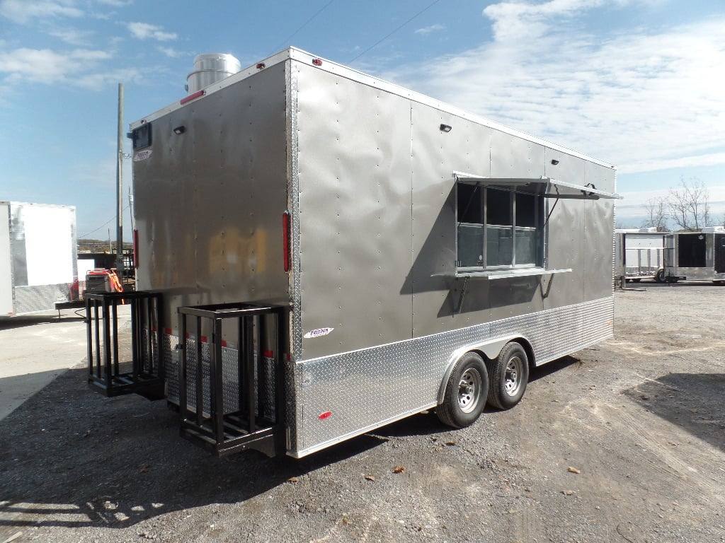 443-8.5-x-20-light-pewter-vending-concession-food-trailer-19.jpg 8.5' x 20' Light Pewter Vending Concession Food Trailer