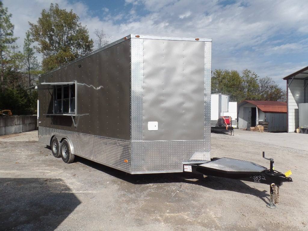 443-8.5-x-20-light-pewter-vending-concession-food-trailer-25.jpg 8.5' x 20' Light Pewter Vending Concession Food Trailer