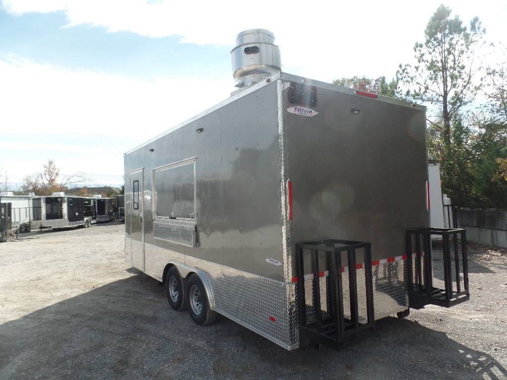 443-8.5-x-20-light-pewter-vending-concession-food-trailer-4.jpg 8.5' x 20' Light Pewter Vending Concession Food Trailer