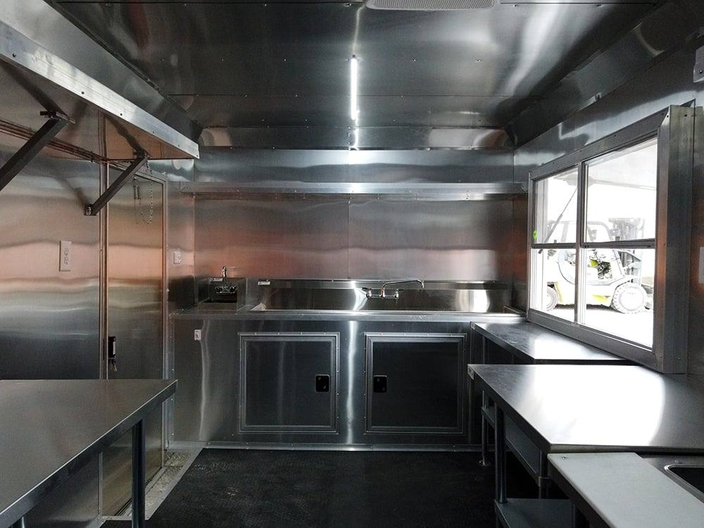 444-8.5-x-20-lime-green-concession-food-v-nose-trailer-12.jpg 8.5' x 20' Lime Green Concession Food V-Nose Trailer