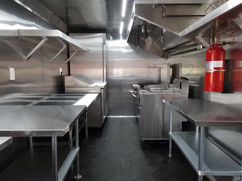 444-8.5-x-20-lime-green-concession-food-v-nose-trailer-16.jpg 8.5' x 20' Lime Green Concession Food V-Nose Trailer