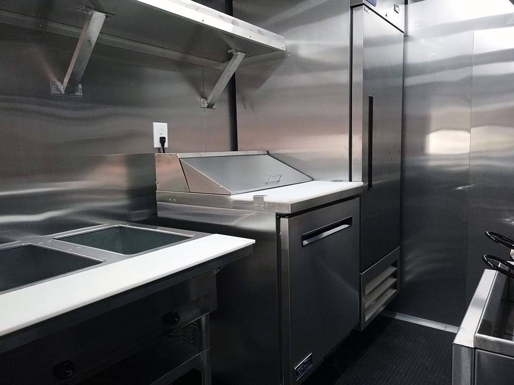 444-8.5-x-20-lime-green-concession-food-v-nose-trailer-6.jpg 8.5' x 20' Lime Green Concession Food V-Nose Trailer