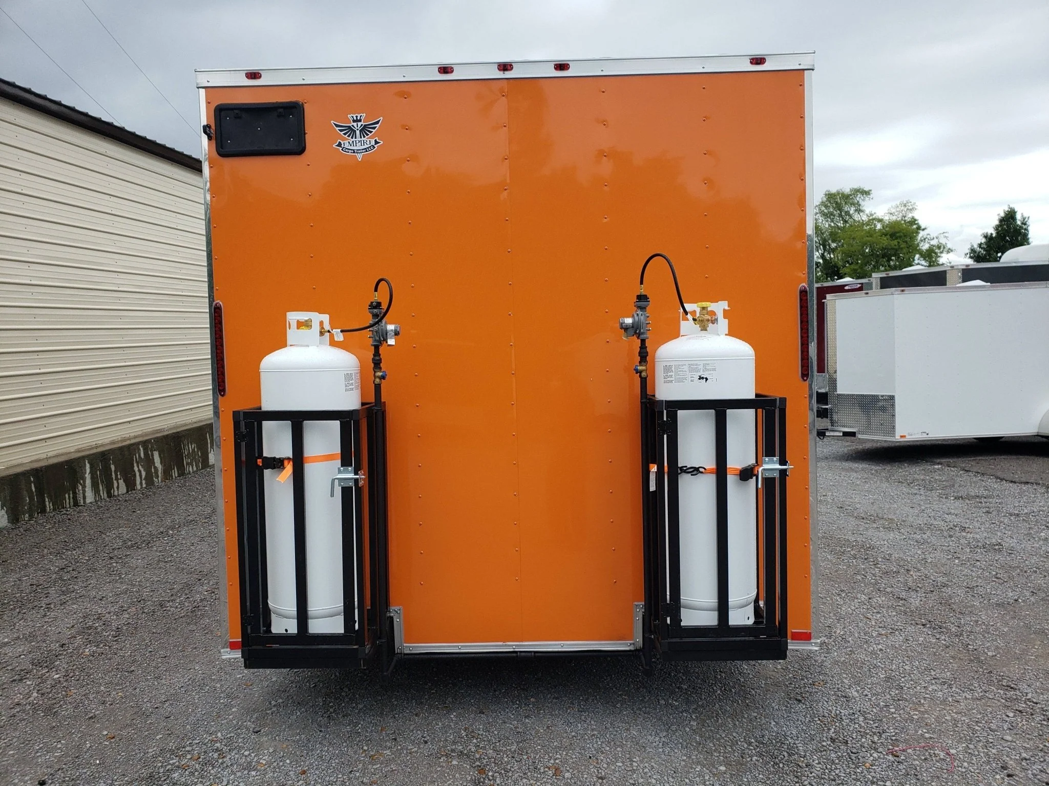 446-8.5-x-20-orange-and-black-food-catering-concession-trailer-with-appliances-28.webp 8.5' x 20' Orange And Black Food Catering Concession Trailer With Appliances