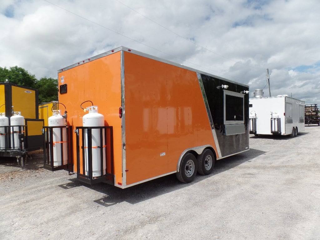 447-8.5-x-20-orange-and-black-food-concession-trailer-with-appliances-15.jpg 8.5' x 20' Orange And Black Food Concession Trailer With Appliances