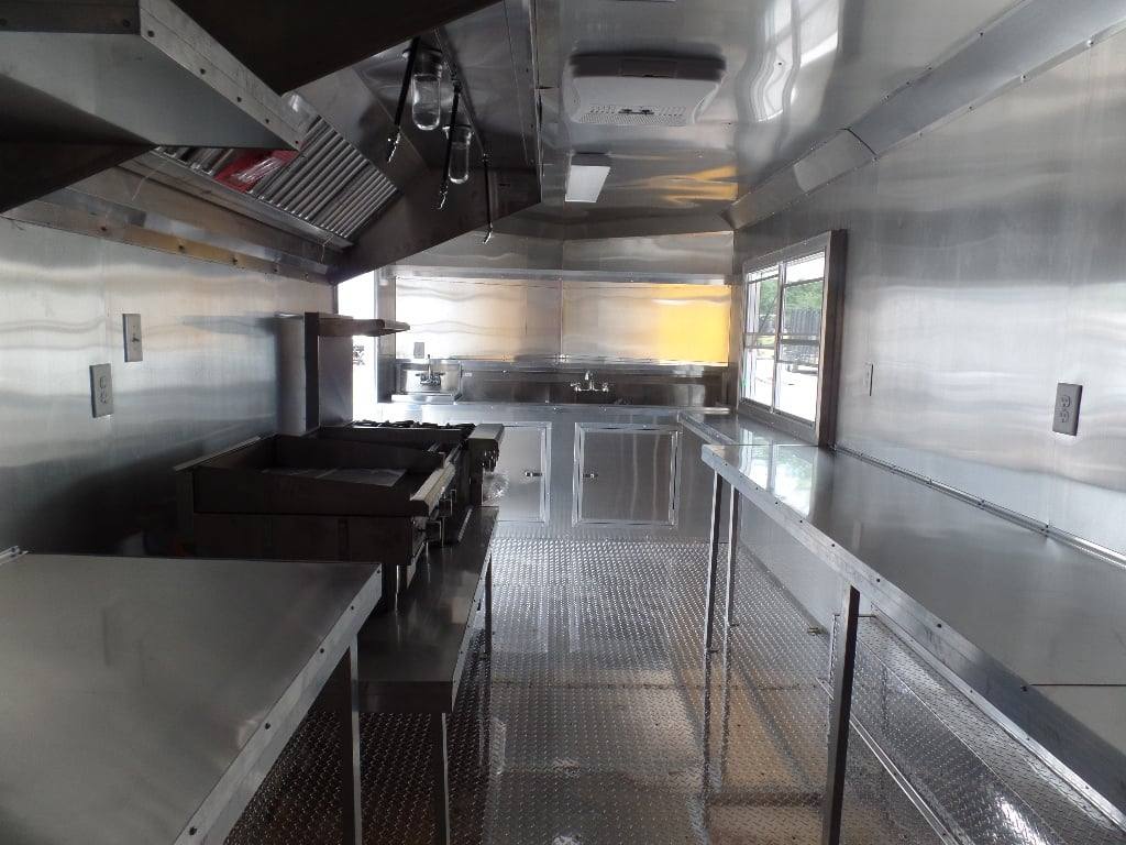 447-8.5-x-20-orange-and-black-food-concession-trailer-with-appliances-19.jpg 8.5' x 20' Orange And Black Food Concession Trailer With Appliances