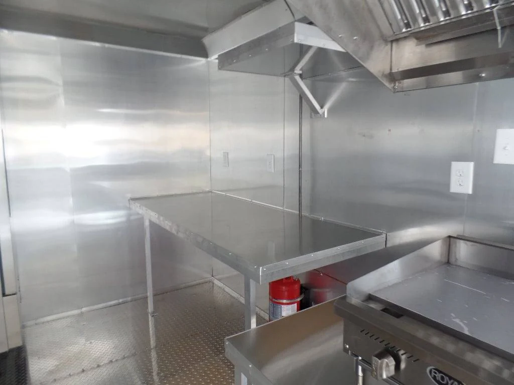 447-8.5-x-20-orange-and-black-food-concession-trailer-with-appliances-3.webp 8.5' x 20' Orange And Black Food Concession Trailer With Appliances