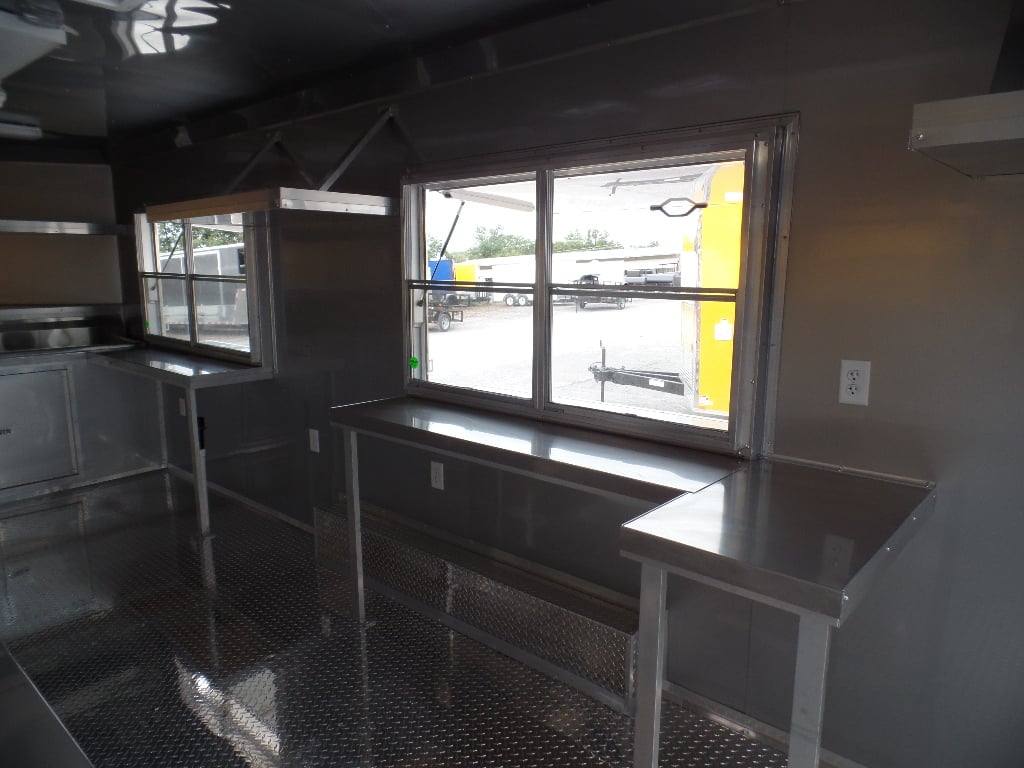 448-8.5-x-20-orange-concession-food-trailer-12.jpg 8.5' x 20' Orange Concession Food Trailer