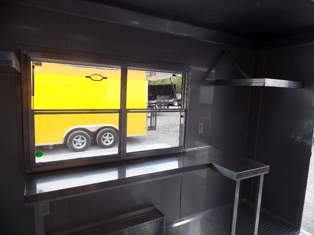 448-8.5-x-20-orange-concession-food-trailer-16.jpg 8.5' x 20' Orange Concession Food Trailer