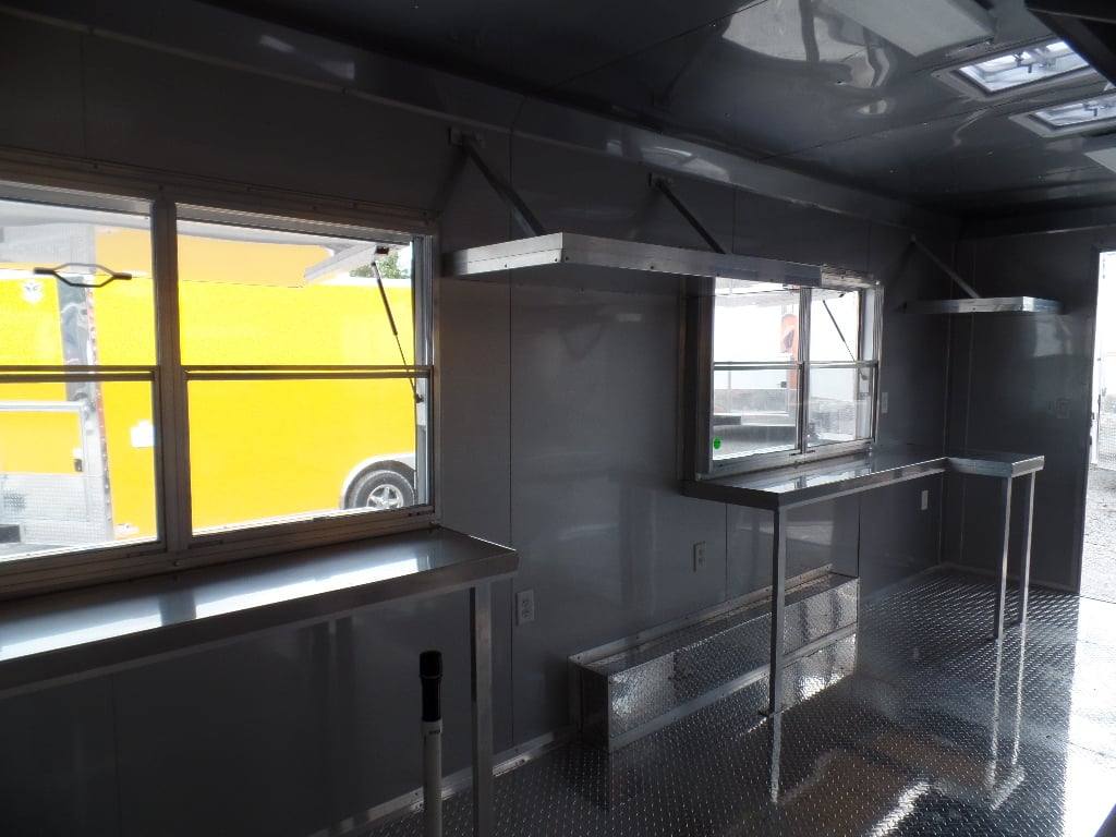 448-8.5-x-20-orange-concession-food-trailer-19.jpg 8.5' x 20' Orange Concession Food Trailer