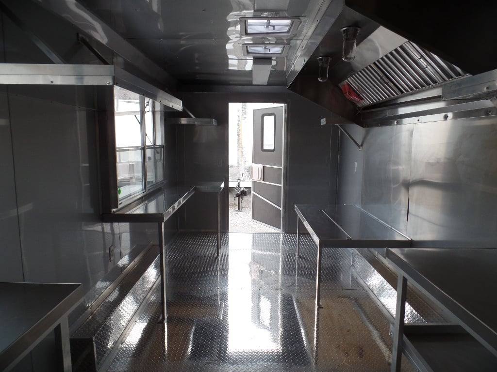 448-8.5-x-20-orange-concession-food-trailer-22.jpg 8.5' x 20' Orange Concession Food Trailer