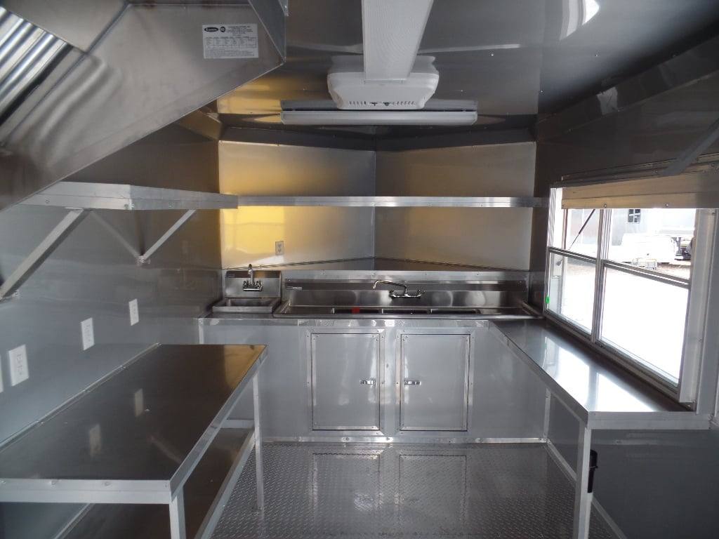448-8.5-x-20-orange-concession-food-trailer-27.jpg 8.5' x 20' Orange Concession Food Trailer