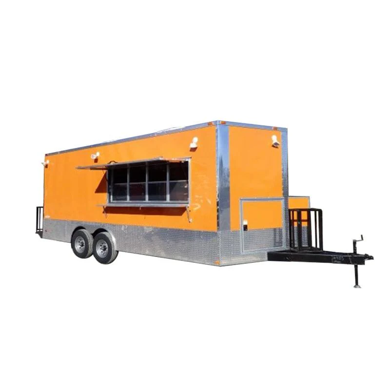 449-8.5-x-20-orange-custom-event-catering-concession-food-trailer-1.webp 8.5' x 20' Orange Custom Event Catering Concession Food Trailer