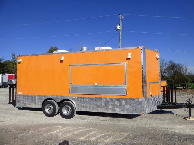 449-8.5-x-20-orange-custom-event-catering-concession-food-trailer-12.jpg 8.5' x 20' Orange Custom Event Catering Concession Food Trailer