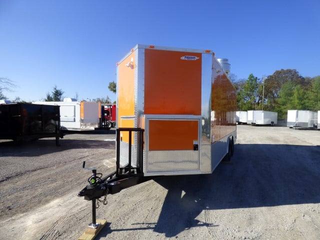 449-8.5-x-20-orange-custom-event-catering-concession-food-trailer-15.jpg 8.5' x 20' Orange Custom Event Catering Concession Food Trailer