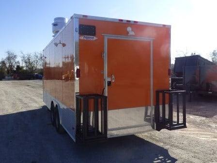 449-8.5-x-20-orange-custom-event-catering-concession-food-trailer-20.jpg 8.5' x 20' Orange Custom Event Catering Concession Food Trailer