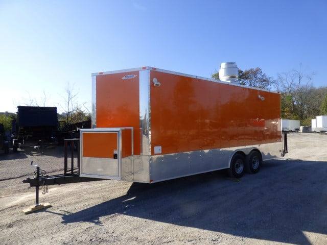 449-8.5-x-20-orange-custom-event-catering-concession-food-trailer-23.jpg 8.5' x 20' Orange Custom Event Catering Concession Food Trailer