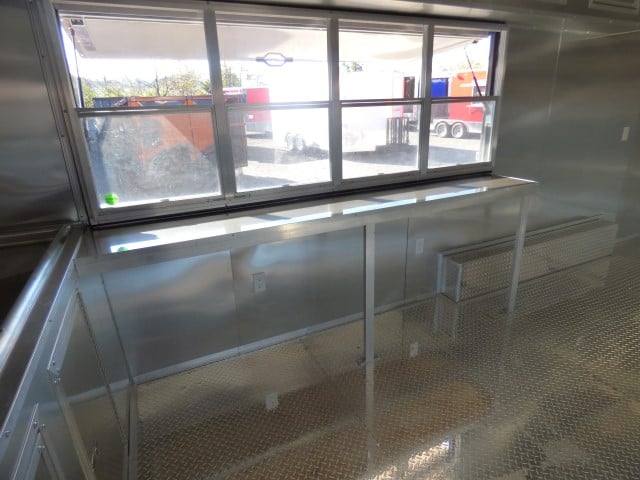 449-8.5-x-20-orange-custom-event-catering-concession-food-trailer-3.jpg 8.5' x 20' Orange Custom Event Catering Concession Food Trailer