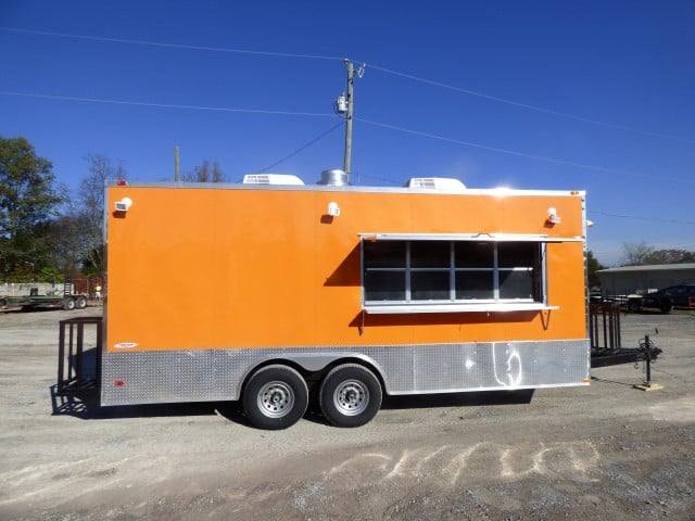 449-8.5-x-20-orange-custom-event-catering-concession-food-trailer-32.jpg 8.5' x 20' Orange Custom Event Catering Concession Food Trailer