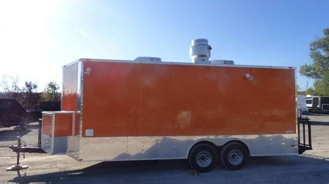 449-8.5-x-20-orange-custom-event-catering-concession-food-trailer-35.jpg 8.5' x 20' Orange Custom Event Catering Concession Food Trailer
