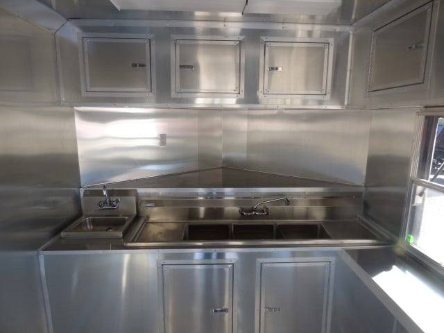 449-8.5-x-20-orange-custom-event-catering-concession-food-trailer-9.jpg 8.5' x 20' Orange Custom Event Catering Concession Food Trailer