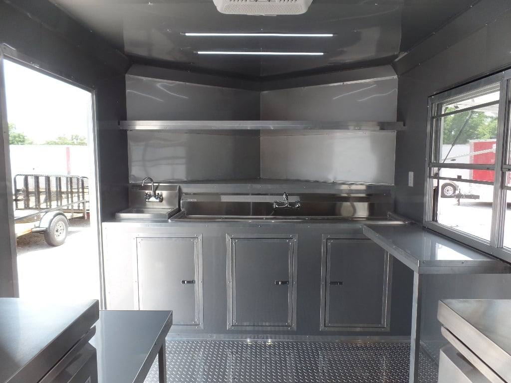45-8.5-x-12-white-concession-food-trailer-with-appliances-15.jpg 8.5' x 12' White Concession Food Trailer With Appliances