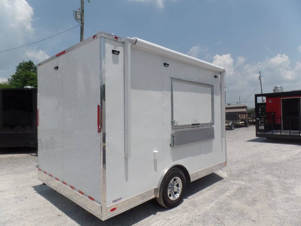 45-8.5-x-12-white-concession-food-trailer-with-appliances-17.jpg 8.5' x 12' White Concession Food Trailer With Appliances