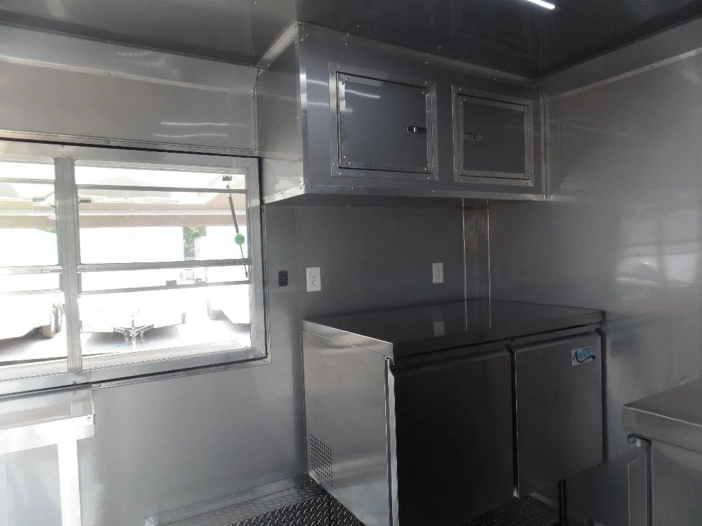 45-8.5-x-12-white-concession-food-trailer-with-appliances-5.webp 8.5' x 12' White Concession Food Trailer With Appliances