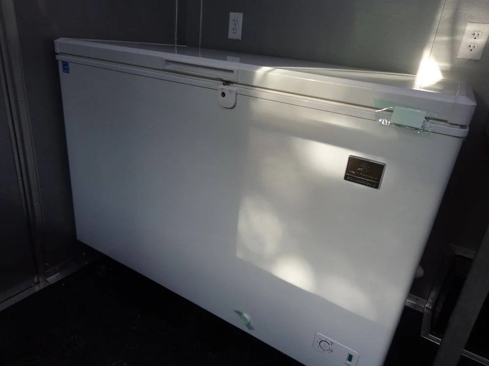 8.5' x 20' Penske Yellow Concession Food Trailer